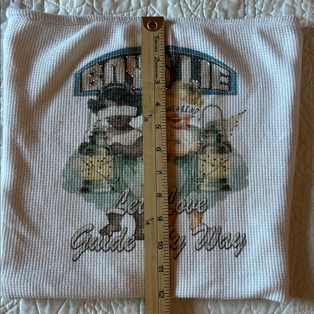 Boys Lie White Ribbed Knit Sweater - Picture 6 of 6